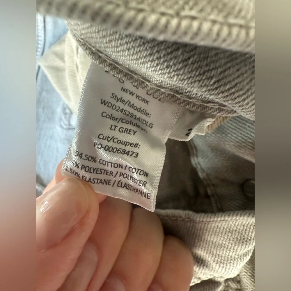 Rag and Bone Andi Women's Gray Jeans SZ 27 - Picture 5 of 6